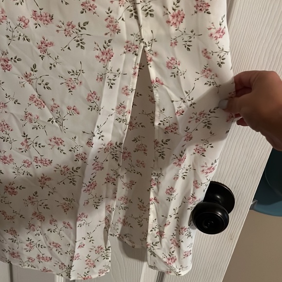 FLORAL RUFFLE STRAP DRESS - Picture 6 of 11